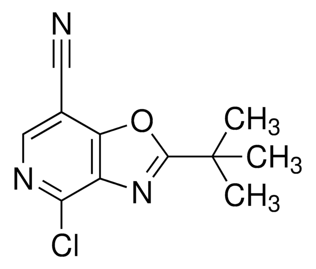 2-(tert-Butyl)-4-chlorooxazolo[4,5-c]pyridine-7-carbonitrile AldrichCPR