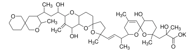 Okadaic acid potassium salt from Prorocentrum concavum &#8805;90% (HPLC), powder