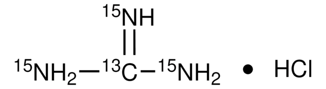 Guanidine-13C,15N3 hydrochloride 98 atom % 15N, 99 atom % 13C