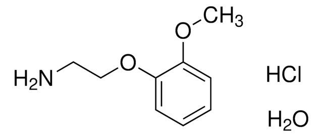 2-(2-Methoxyphenoxy)ethylamine hydrochloride monohydrate analytical standard, pharmaceutical impurity standard