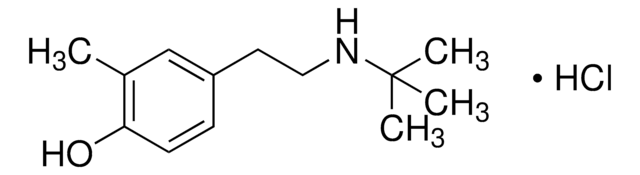 4-[2-[(1,1-Dimethylethyl)amino]ethyl]-2-methylphenol Pharmaceutical Secondary Standard; Certified Reference Material