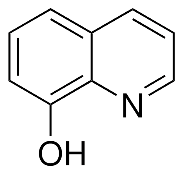 8-Quinolinol puriss. p.a., ACS reagent, reag. Ph. Eur., &#8805;99% (perchloric acid titration)