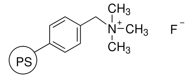 聚合物负载型氟化物 macroporous, 20-50&#160;mesh, extent of labeling: 2.0-3.0&#160;mmol/g loading