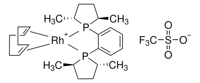 1,2-双[(2R,5R)-2,5-二甲基磷]苯(环辛二烯)三氟甲磺酸铑(I) &#8805;97%