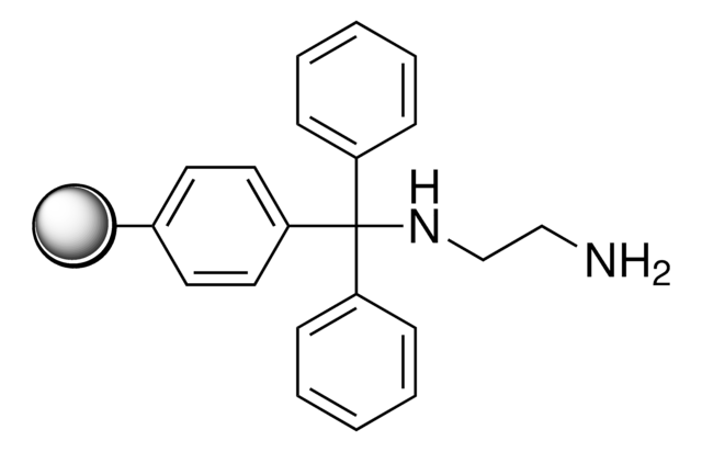 1,2-二氨基乙烷三苯甲基&#65292;聚合物键合型 100-200&#160;mesh, extent of labeling: 1.2-1.7&#160;mmol/g loading, 1&#160;% cross-linked