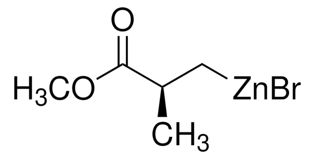 (S)-(&#8722;)-3-Methoxy-2-methyl-3-oxopropylzinc bromide solution 0.5&#160;M in THF