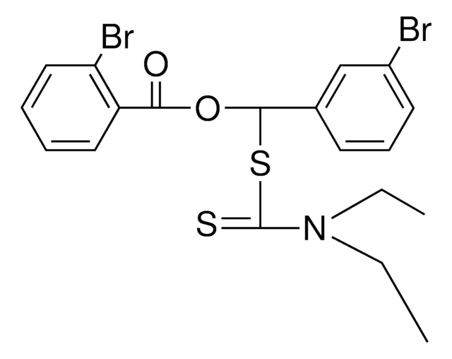 2-BROMO-BENZOIC ACID (3-BROMO-PHENYL)-DIETHYLTHIOCARBAMOYLSULFANYL-METHYL ESTER AldrichCPR