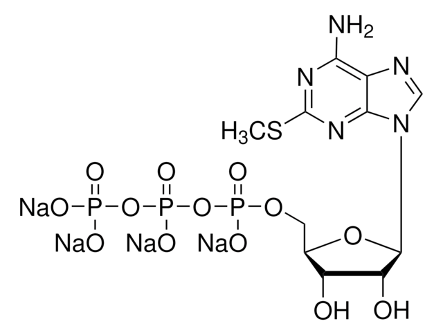 2-(Methylthio)adenosine 5&#8242;-triphosphate tetrasodium salt hydrate solid, &#8805;90%