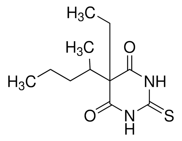 (±)Thiopental solution 1.0&#160;mg/mL in methanol, analytical standard, for drug analysis