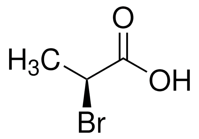 (S)-(&#8722;)-2-Bromopropionic acid 99% (sum of enantiomers, GC)