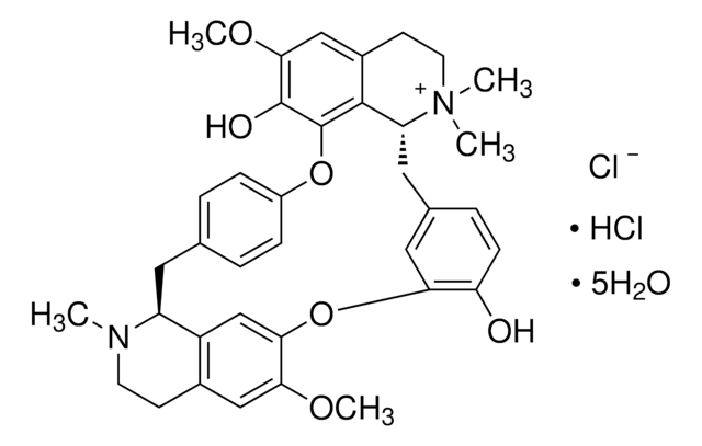 (+)-Tubocurarine chloride pentahydrate &#8805;97.0% (TLC)