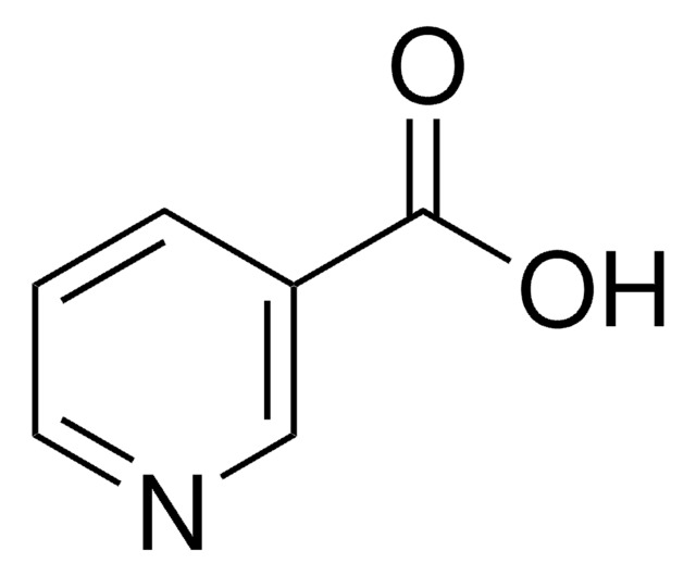 Nicotinic acid BioReagent, suitable for cell culture, suitable for insect cell culture, suitable for plant cell culture, &#8805;98%