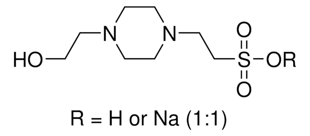 HEPES hemisodium salt Vetec&#8482;, reagent grade, 99%