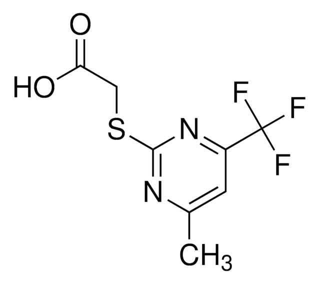 (4-methyl-6-trifluoromethyl-pyrimidin-2-ylsulfanyl)-acetic acid AldrichCPR