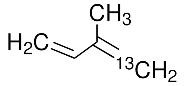 2-甲基-1,3-丁二烯-1-13C &#8805;99 atom % 13C, &#8805;97% (CP), contains p-tert-butylcatechol as stabilizer