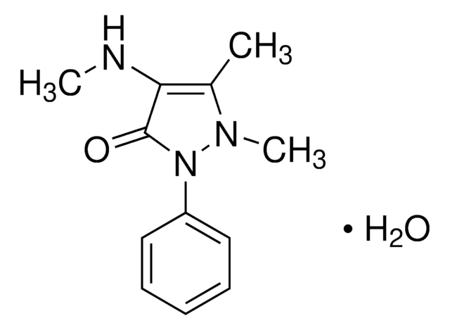 4-Methylaminoantipyrine monohydrate analytical standard