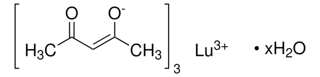 Lutetium(III) acetylacetonate hydrate &#8805;99.9% trace metals basis