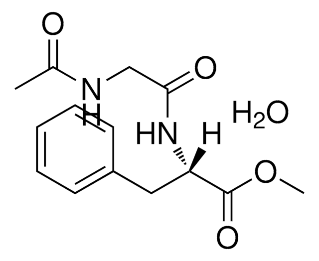 N-ACETYLGLYCYL-L-PHENYLALANINE METHYL ESTER MONOHYDRATE AldrichCPR