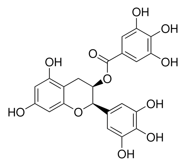 (-)-表没食子儿茶素没食子酸酯 Pharmaceutical Secondary Standard; Certified Reference Material