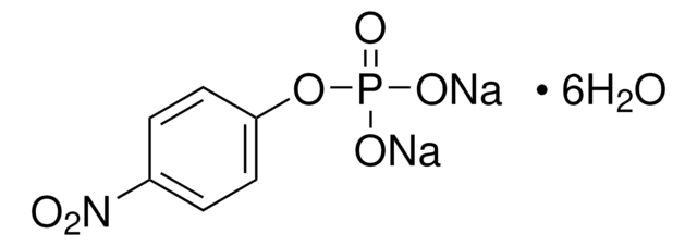 4-硝基苯基磷酸盐 二钠盐 六水合物 powder, BioReagent, suitable for cell culture, &#8805;97%