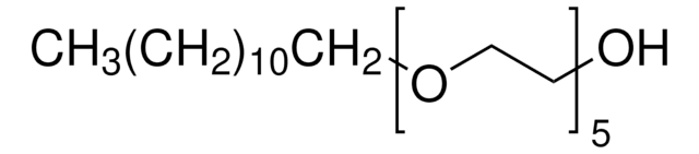 Pentaethylene glycol monododecyl ether BioXtra, &#8805;98.0% (GC)