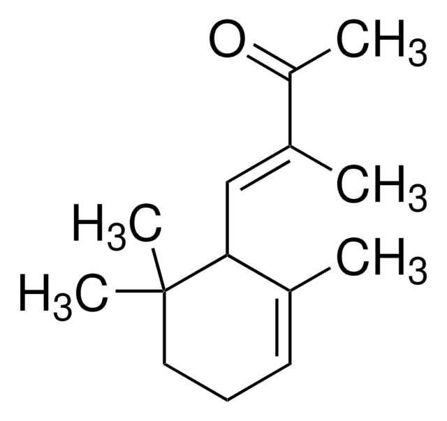 3-甲基-4-（2,6,6-三甲基-2-环己烯-1-基）-3-丁烯-2-酮 certified reference material, TraceCERT&#174;, Manufactured by: Sigma-Aldrich Production GmbH, Switzerland