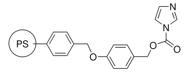 聚合物键合型羰基咪唑 100-200&#160;mesh, extent of labeling: 0.7-1.5&#160;mmol/g loading, 1&#160;% cross-linked