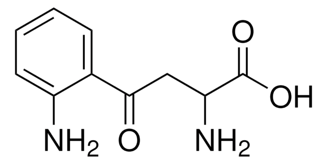 DL -犬尿氨酸 certified reference material, TraceCERT&#174;, Manufactured by: Sigma-Aldrich Production GmbH, Switzerland