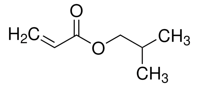 Isobutyl acrylate &#8805;99%, contains 10-20&#160;ppm monomethyl ether hydroquinone as inhibitor