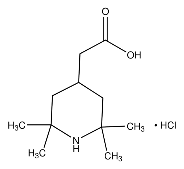 (2,2,6,6-Tetramethylpiperidin-4-yl)acetic acid hydrochloride AldrichCPR