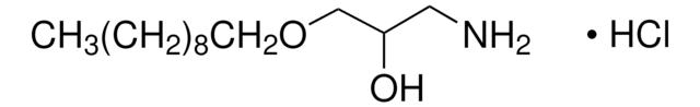 1-Amino-3-decyloxy-2-propanol hydrochloride &#8805;98.0% (NT)