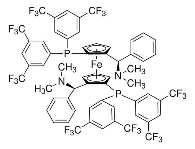 (SP,S′P)-1,1′-双{双[3,5-双(三氟甲基)苯基]膦基}-2,2′-双[(R)-&#945;-(二甲氨基)苯甲基]二茂铁 &#8805;97%