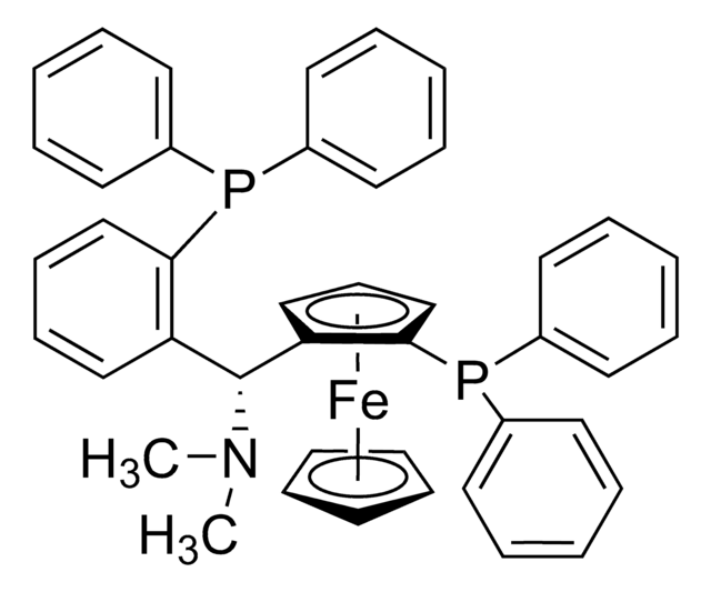 (RP)-1-[(R)-&#945;-(Dimethylamino)-2-(diphenylphosphino)benzyl]-2-diphenylphosphinoferrocene optical purity ee: &#8805;99%