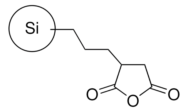 3-(2-Succinic anhydride)propyl-functionalized silica gel 200-400&#160;mesh, extent of labeling: 0.7&#160;mmol/g loading