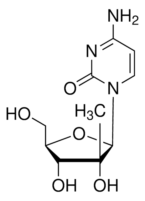 2'-C-甲基胞嘧啶核苷 &#8805;95% (HPLC), powder