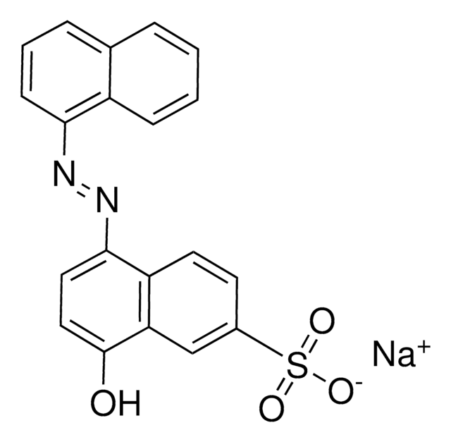 8-HYDROXY-5-(1-NAPHTHYLAZO)-2-NAPHTHALENESULFONIC ACID, SODIUM SALT AldrichCPR