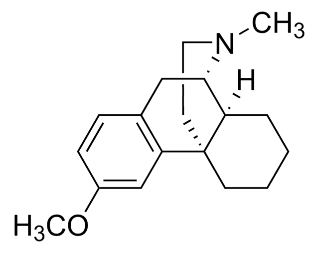 右美沙芬 溶液 1.0&#160;mg/mL in methanol, ampule of 1&#160;mL, certified reference material, Cerilliant&#174;