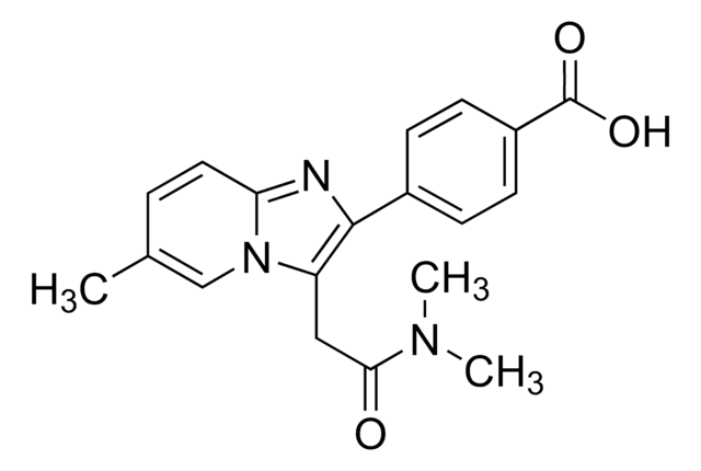 唑吡坦苯基-4-羧酸 溶液 500&#160;&#956;g/mL in acetonitrile: water (1:1), ampule of 1&#160;mL, certified reference material, Cerilliant&#174;