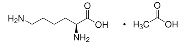 L-赖氨酸乙酸盐 Pharmaceutical Secondary Standard; Certified Reference Material