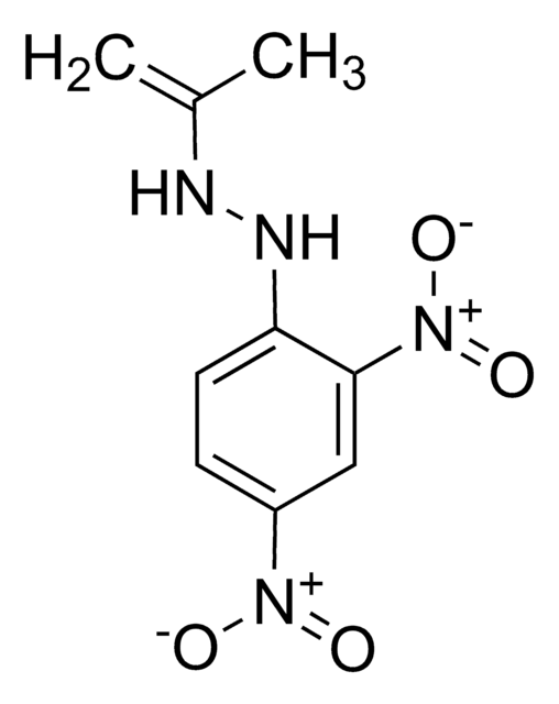 丙酮-2,4-二硝基苯腙标准液 溶液 certified reference material, 1000&#160;&#956;g/mL in acetonitrile, ampule of 1&#160;mL