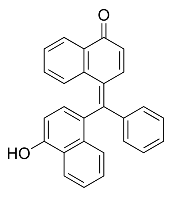 &#945;-Naphtholbenzein indicator (pH 8.2-10.0)