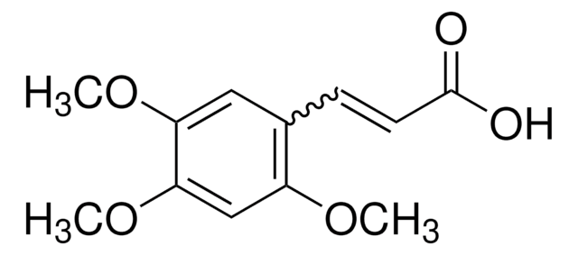 2,4,5-三甲氧基肉桂酸&#65292;主要为反式 98%