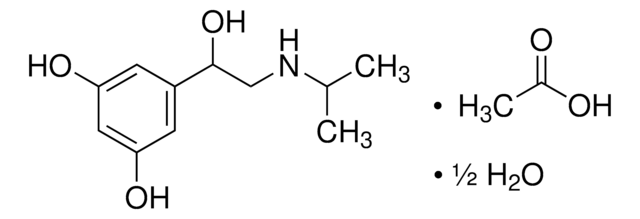 Orciprenaline acetate salt hemihydrate VETRANAL&#174;, analytical standard