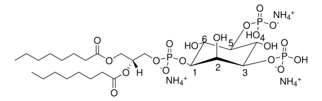 08:0 PI(3,5)P2 1,2-dioctanoyl-sn-glycero-3-phospho-(1&#8242;-myo-inositol-3&#8242;,5&#8242;-bisphosphate) (ammonium salt), powder