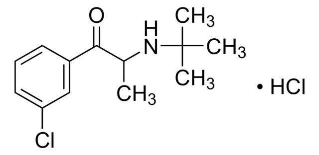 安非他酮 盐酸盐 &#8805;98% (HPLC), solid