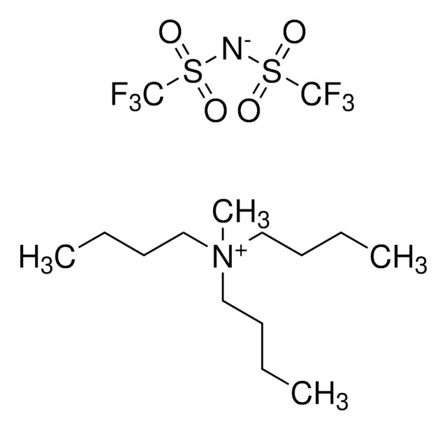 Tributylmethylammonium bis(trifluoromethylsulfonyl)imide &#8805;99%, H2O &lt;500&#160;ppm