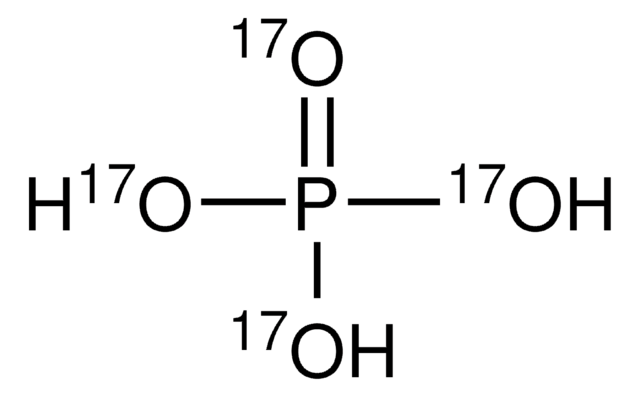 磷酸-17O4 溶液 ~80&#160;wt. % in H217O, 20 atom % 17O