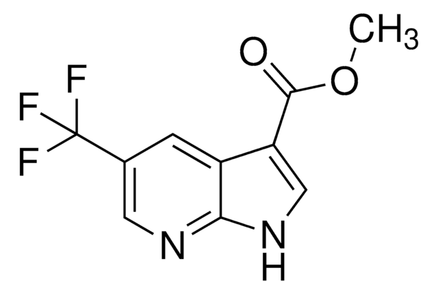 Methyl 5-(trifluoromethyl)-1H-pyrrolo[2,3-b]pyridine-3-carboxylate AldrichCPR