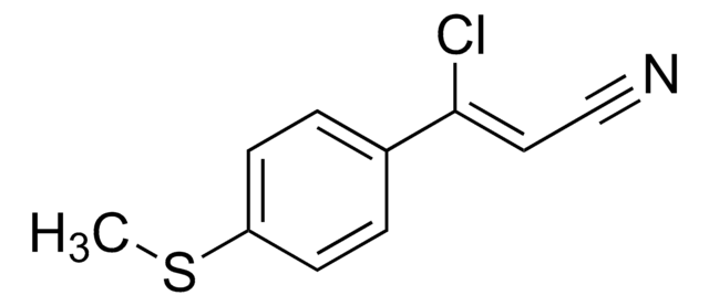 (Z)-3-Chloro-3-(4-(methylthio)phenyl)acrylonitrile AldrichCPR