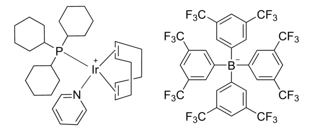 1,5-环辛二烯）（吡啶）（三环己基膦）铱（I）四[3,5-双（三氟甲基）苯基]硼酸酯 95%